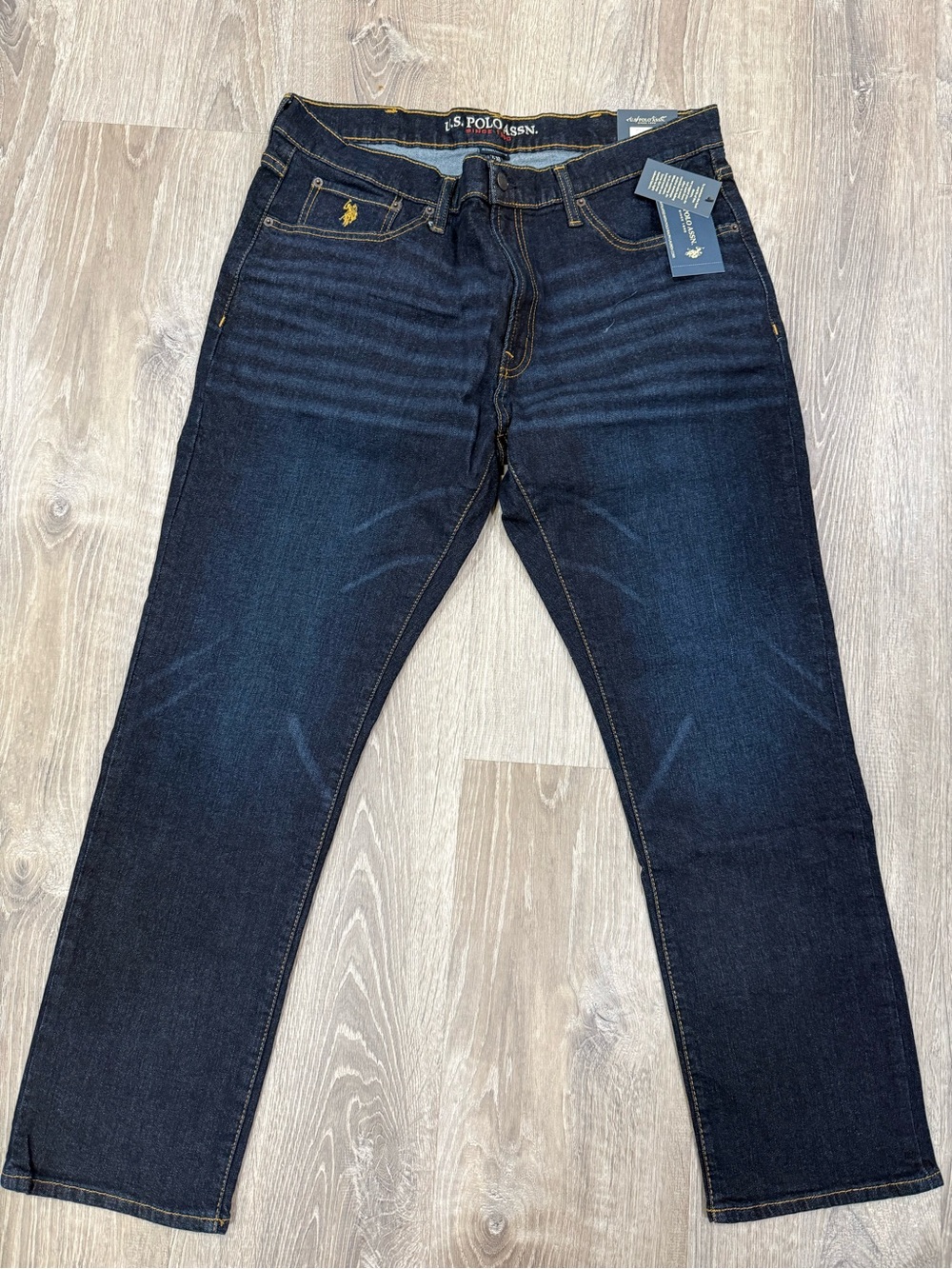 U.S. Polo Assn. Men’s Straight Stretch Jeans 38x30 NWT